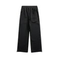 thumbnail image 7 of Mens Dress Pants Cool Ice Silk Casual Pants Draping Drying Pants Straight Tube Paratrooper Pants Long Pants Men Regular Straight Pant Black L, 7 of 7