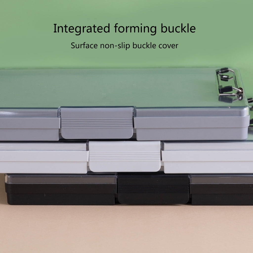 Plastic Storage A4 Clipboard with Low Profile Folder Clip Board Clipboard Folder