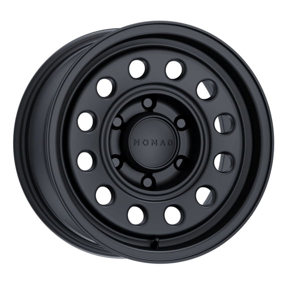 NOMAD 501SB Convoy Rim 18X8 5X120 Offset 44 Satin Black (Quantity of 1)