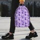 thumbnail image 2 of Easygdp Violet Mochila Ligera de 15 Pulgadas para Estudiantes, Mochila Cómoda para la Escuela y Viajes, Correas Ajustables, 2 of 6