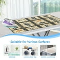 thumbnail image 5 of Wobogo Mahjong Background Ironing Mat Blanket Quilted Washer Dryer Heat Resistant Pad Foldable for Easy Storage, 5 of 6