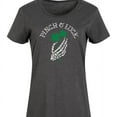 thumbnail image 3 of Instant Message - St. Patrick's Day - Pinch Of Luck Skeleton - Women's Any Way Dress, 3 of 6