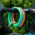 thumbnail image 3 of SPRING PARK Portable Mountain Bike 4 Digit Password Code Lock Anti-theft Steel Wire Bicycle Safety Ring Lock, 3 of 6