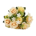 thumbnail image 5 of Yirtree Rose Artificial Flowers, Silk Flowers with Stems Fake Flowers Bouquet for Valentine's Day Decoration Wedding Centerpieces Party Table Floral Arrangements Home Bridal Decor, 5 of 8