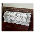 thumbnail image 2 of Rectangular Cotton Handmade Crochet Lace Table Runner Doilies Table Dresser Scarf Décor, 2 of 5