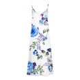 thumbnail image 5 of FcBaudy Camisole Sans Manches Col en V, Robes d'Été pour Femmes, Robes Décontractées Mode Imprimée Camisole Sans Manches Robe Femme, 5 of 5