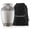 Silver, variant on Reminded Cremation Memorial Urn for Human Ashes, Silver and Blue Adult Brass Funeral Urn with Velvet Bag