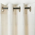 thumbnail image 2 of SAFAVIEH Layland Glam Grommet Curtain Window Panel, 52" x 96", Beige, 2 of 4