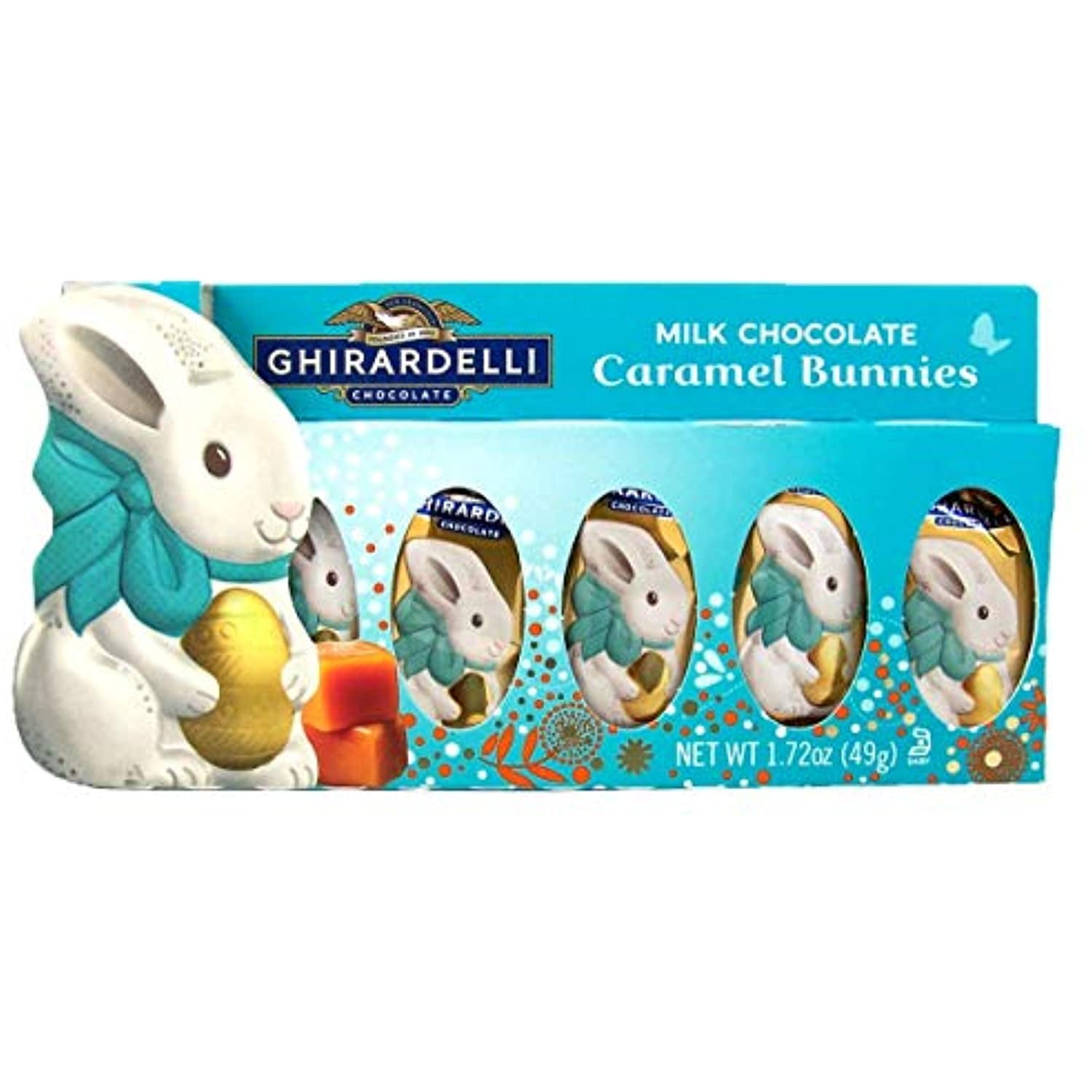 Ghirardelli Milk Chocolate Caramel Bunny Box