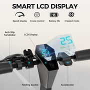 Electric Scooter for Adults - 600W Motor 10 Tires, up to 25MPH and 30Miles E Scooter