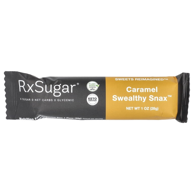sugar s RxSugar Caramel Swealthy Snax - Walmart.com
