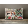 thumbnail image 4 of Cavalier Spaniel Cozy Christmas Throw Pillow 12 in x 16 in, 4 of 4
