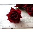thumbnail image 1 of yingyy Pince à Cheveux Tête Pendentif Fleur Décalque de Fabrication Longue Durée Dame Rouge Foncé, 1 of 1