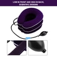 thumbnail image 4 of Inflatable Cervical Collar, Durable Inflatable Fashion Color Neck Traction Devices, Comfortable Man Woman For Adult Office Use Home Use Purple, 4 of 8