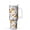 White-5, variant on Halloween Design 40oz Tumbler w/Handle - Ghosts/Pumpkins Double Wall Insulated Stainless Steel Cup, Leakproof Lid, Gift Ready