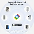 thumbnail image 4 of GPS Smart Tracker Tag Bluetooth Locator Anti-Lost Device Mobile Keys Pet Elderly Kids Finder Work with Android Google Find My (black), 4 of 7
