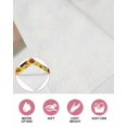 thumbnail image 6 of Sunflowers Kitchen Dish Towels for Drying Dishes Set of 4, Wooden Yellow Summer Botanical Elegant Pastoral Waffle Weave Microfiber Hand Tea Bathroom Towels Quick Dry & Absorbent Towel 12x12, 6 of 7