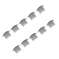 thumbnail image 3 of Peine Lateral de Plástico ANGGREK Alta dureza Evita resbalones Pinza para horquilla para el Cabello Con Esquinas redondeadas 10 Piezas, 3 of 7