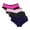Pin*Red*Nav*Bla, variant on Charmo Women's Lace Panties Breathable Underwear, 4 Packs