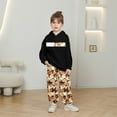 thumbnail image 2 of CHENge Boys Clothes Size 5 3d Graphic Print Boys Tracksuit Size 6 Fall Winter Athletic Wear Clothing Sets(Black-2,7-8 Years), 2 of 4