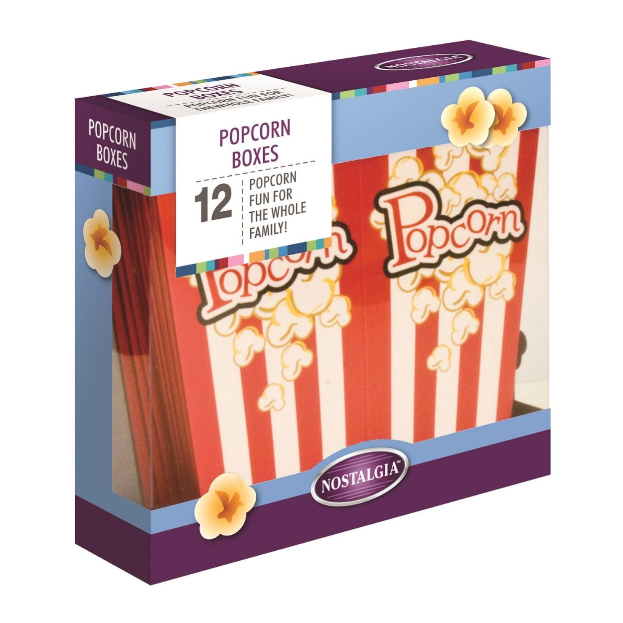 Nostalgia Popcorn Boxes (12Pack)