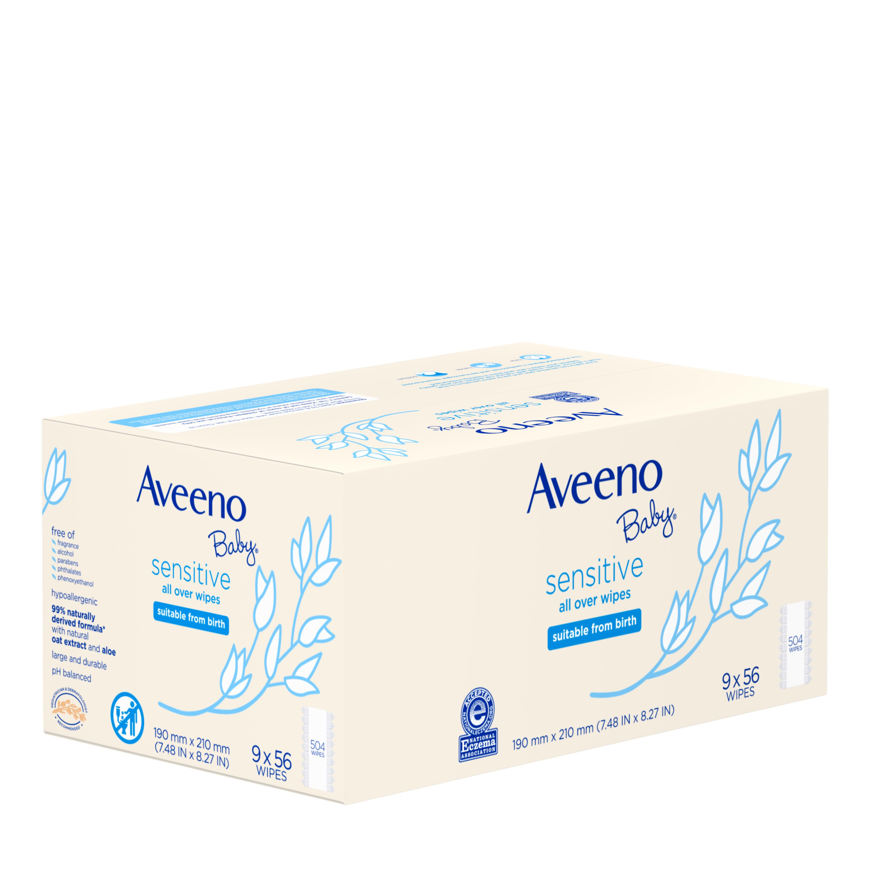 aveeno baby sensitive wipes