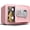 pink, variant on Small Safes for Small Safe Box Mini Safe with Slot Personal Safes for Documents Safety Box with Digital Keyboard & Sensor Light Caja Fuerte Para Dinero 0.23 Cubic (white)