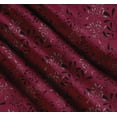 thumbnail image 3 of Soimoi Red Cotton Poplin Fabric Artistic Leaves Decor Fabric Printed Yard 42 Inch Wide, 3 of 7