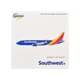 thumbnail image 3 of Boeing 737 MAX 8 Commercial Aircraft "Southwest Airlines" Blue with Red and Yellow 1/400 Diecast Model Airplane by GeminiJets, 3 of 3