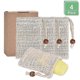 thumbnail image 1 of 4x Soap Bags, 100% Natural Sisal Soap Bags Organic Sustainable Soap Residue Plastic-free Soap Net For Body Scrub, 1 of 4