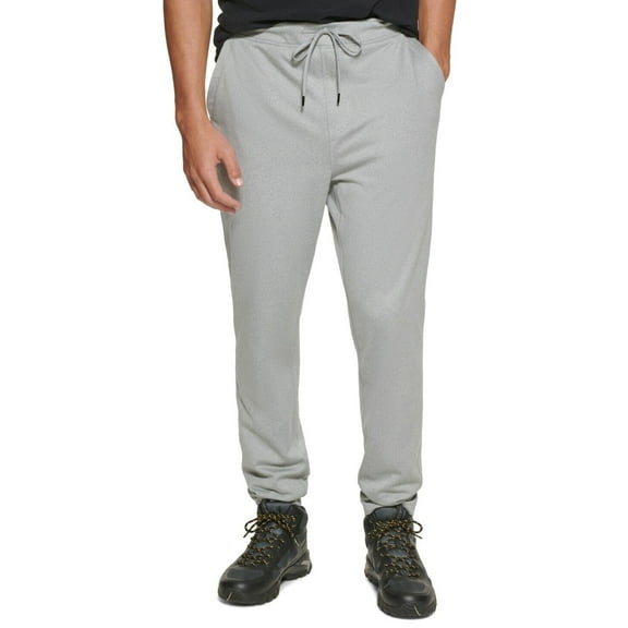 Bass Outdoor Men's Tranquility Reg Fit Stretch Sweatpants Drizzle Heather-2XL