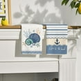 thumbnail image 3 of Sea Shell Ocean is Calling Summer Kitchen Towels Dish Towels, 18x26 Inch Seasonal Decoration Hand Towels Set of 4, 3 of 6
