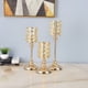 thumbnail image 1 of Candelabro de Navidad de una sola cabeza para boda europea, accesorios de cristal, adornos artesanales, modelo para el hogar, decoración de la habitación, 1 of 5