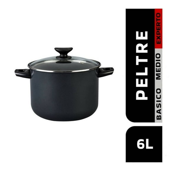 Olla Cinsa Marmita Grafito con Tapa 24 cm