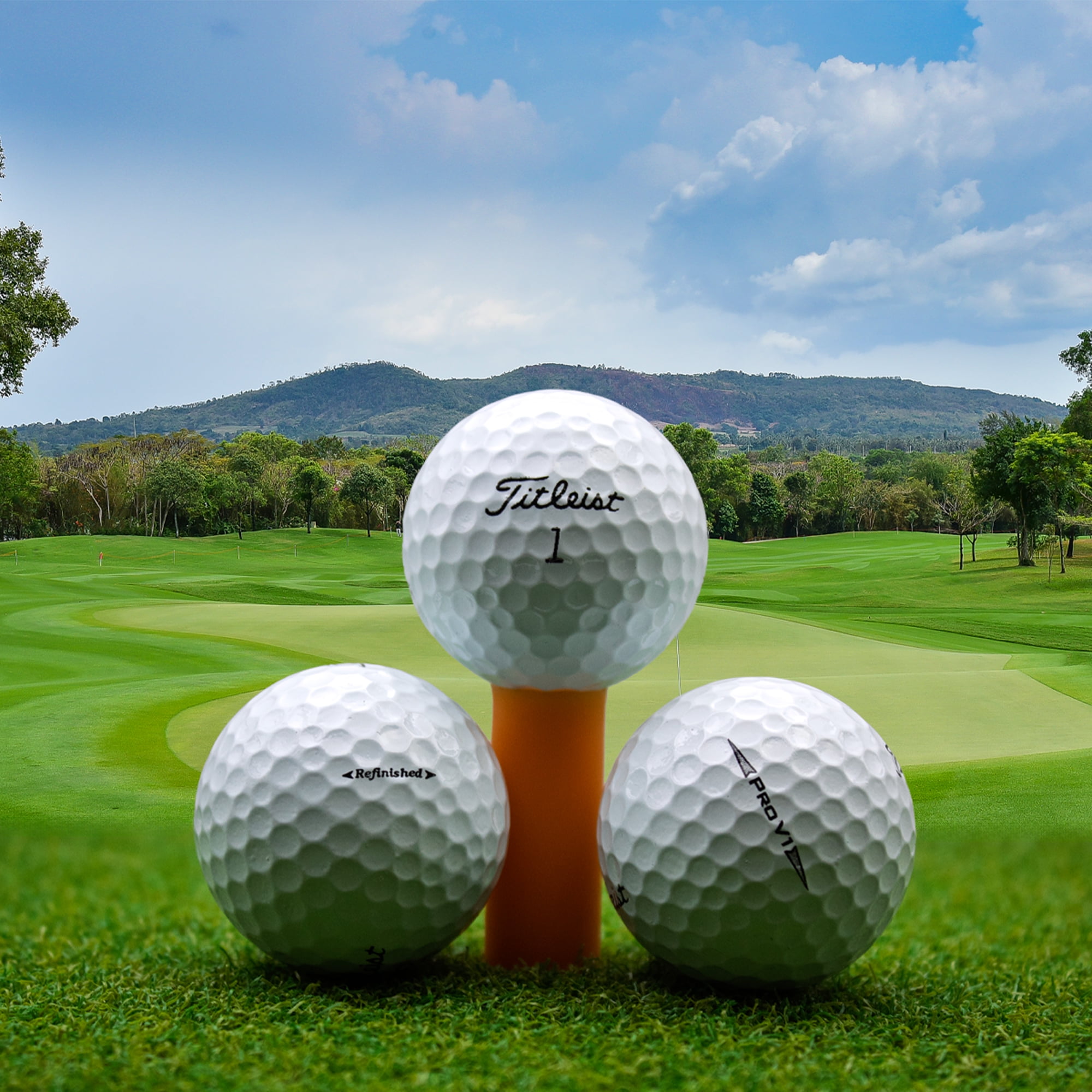 Pre-Owned Titleist Golf Balls ProV1 Refinished 12 Pack