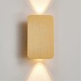 thumbnail image 4 of Modern Simple Brushed Aluminum LED Indoor Wall Lamp Bedroom Living Home Lighting Aisle Deco Aluminum Wall Light D, 4 of 5