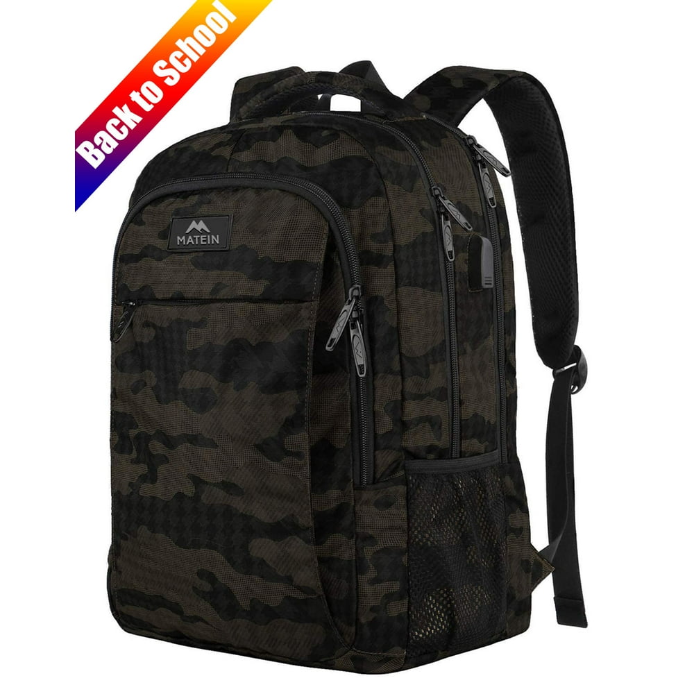 Camo Backpack, Camouflage Outdoor Travel Laptop Backpack for Travel