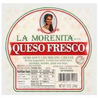 La Morenita Queso Fresco Semi-Soft Crumbling Cheese, 12 oz