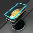 thumbnail image 3 of ExoGuard For Samsung Galaxy S21 Ultra 5G Case，Full-Body Phone Case with Kickstand (Blue), 3 of 8