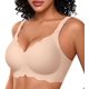thumbnail image 1 of Sujetador OEAK, sin costuras, festoneado, sin aros, Push Up, color nude, 2XL, 1 of 6