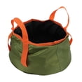 thumbnail image 1 of Seau Pliable avec Poignée Bassine Pliante Portable Conteneur d'Eau Léger pour Camping Randonnée Pêche Vert Armée, 1 of 14