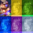 thumbnail image 6 of Battery Operated Fairy String Lights,15 Packs 20 LEDs 6.6FT Silver Copper Wire Starry String Light for DIY Bottle Jars Costume Wedding Party Easter Table Decorations (5 Colors), 6 of 7