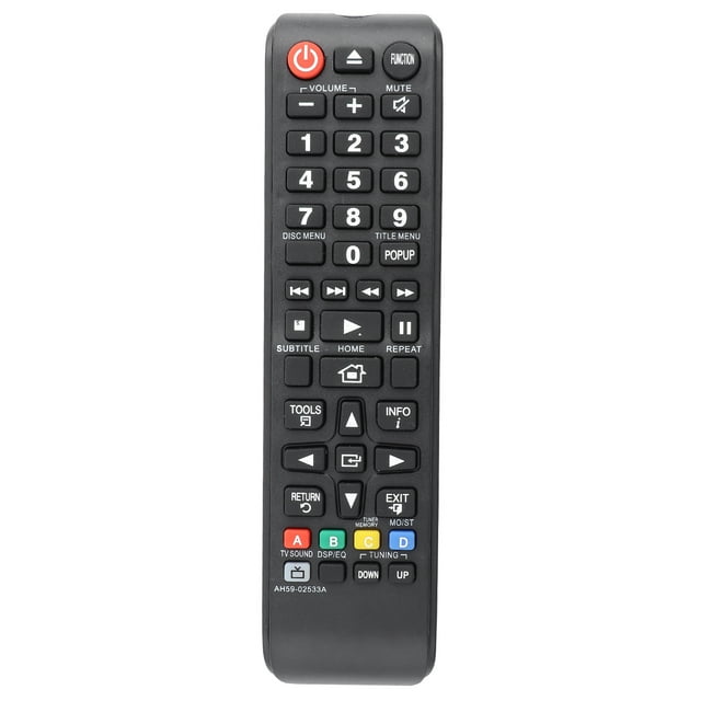 Reemplazo de control remoto para sistema de cine en casa Samsung AH59‑02533A Blue Ray