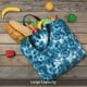 thumbnail image 5 of Easygdp Blue Tie Dye Bolsa Tote para Mujer, Bolso de Hombro para Trabajo, Playa, Viajes, Compras y Supermercado, 5 of 7