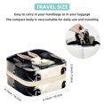 thumbnail image 5 of Rabbit Travel Portable Square Jewelry Box Organizing Rings Earrings Necklaces Bracelets for Girls Women, 5 of 6