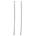 thumbnail image 3 of Manguera Blanda De Agua Para El Hogar Baño De Cocina Tubería De Agua De Acero Inoxidable Suave Espesar Conector 3/8 Pulgadas 60Cm De Largo Manguera Trenzada Resistente Al Frío Y Al Calor 2 Uds Eigraketly HA013918-00, 3 of 6