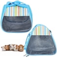 thumbnail image 2 of Hamster Carrier Bag Portable: Zipper Small Animal Travel Bag Mouse Outgoing Bag, 2 of 10
