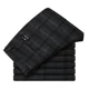 thumbnail image 3 of Pantalones de verano negros para hombre, rectos, a cuadros, pantalones de traje para hombre, ropa de diseñador elegante 2024, tela china de licra para hombre, 3 of 5