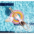 thumbnail image 3 of Llama Pool Float Ride On Party Toys Alpaca Inflatable Swimming Ring Fiesta Water Supplies for Adults white -, 3 of 7