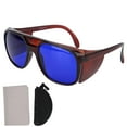 thumbnail image 2 of Gafas de seguridad para láser, rojas, 650 nm, 660 nm, gafas antiinfrarrojas, gafas de protección, rendimiento confiable, 2 of 9